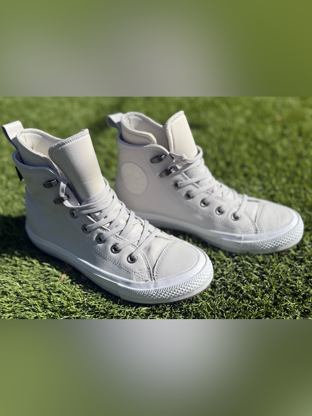 Converse Chuck Taylor All Star Waterproof Boot Hi - Pale Putty Woman’s 8